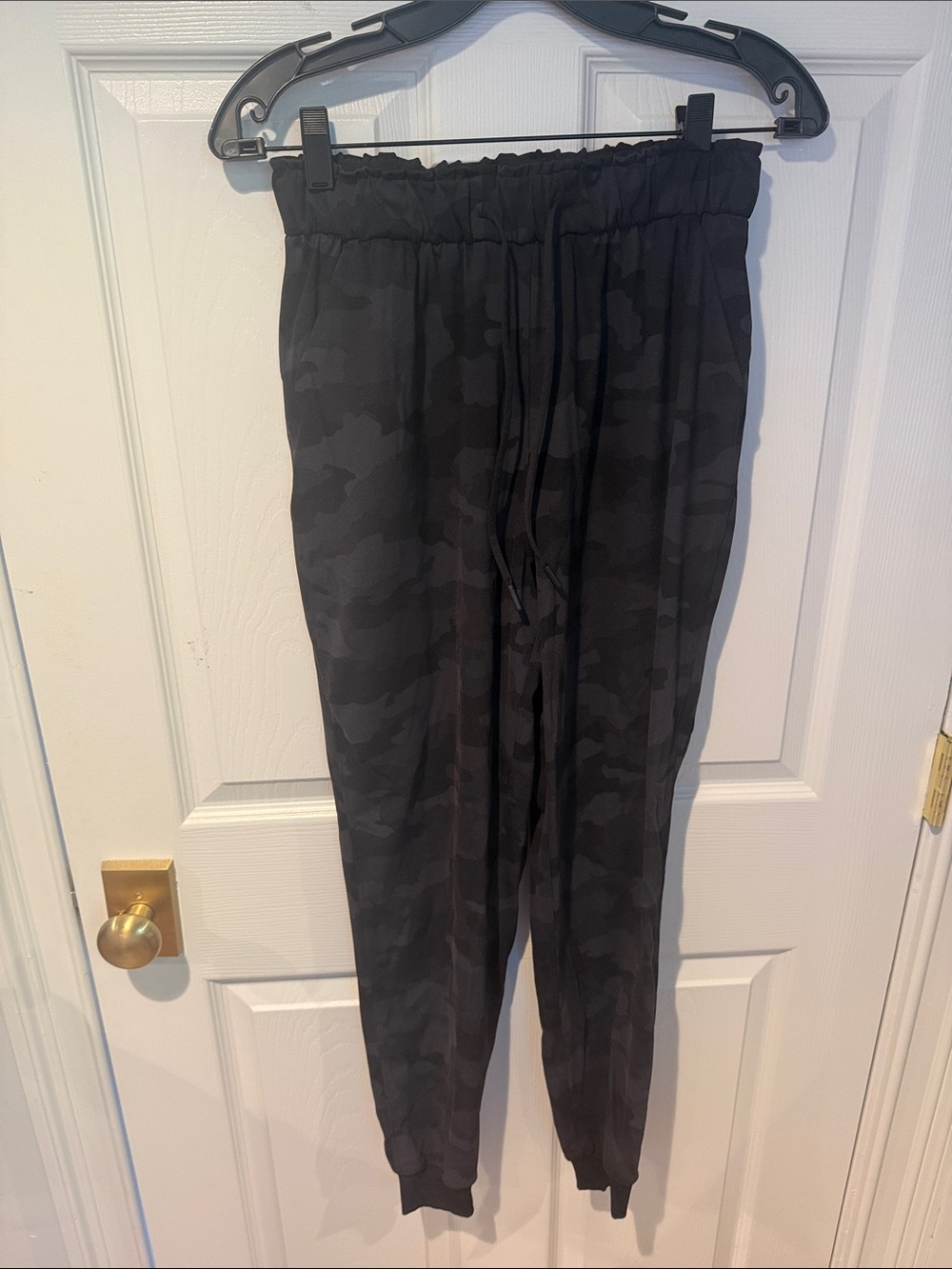 lululemon athletica Black Camouflage Jogger Pants